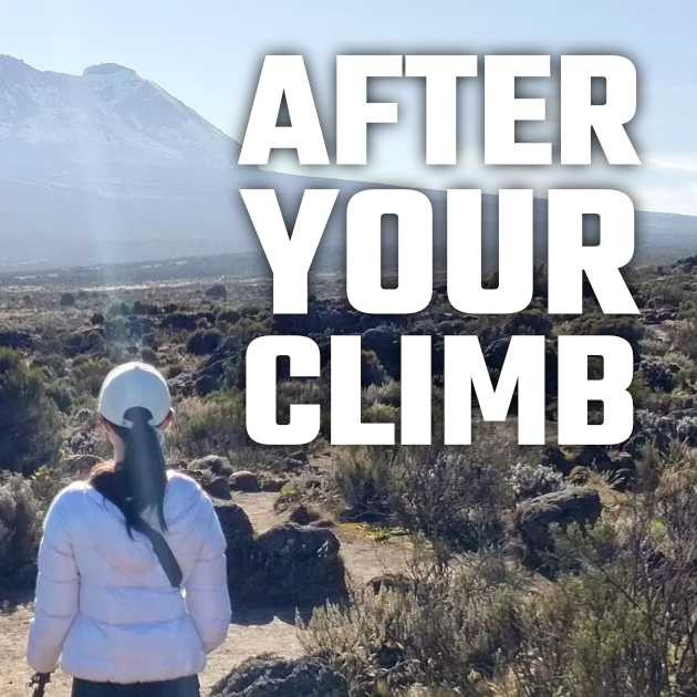 🧳 Post climb