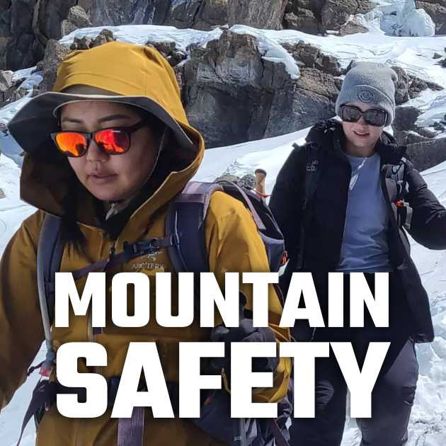 ⚠️ Mountain safety
