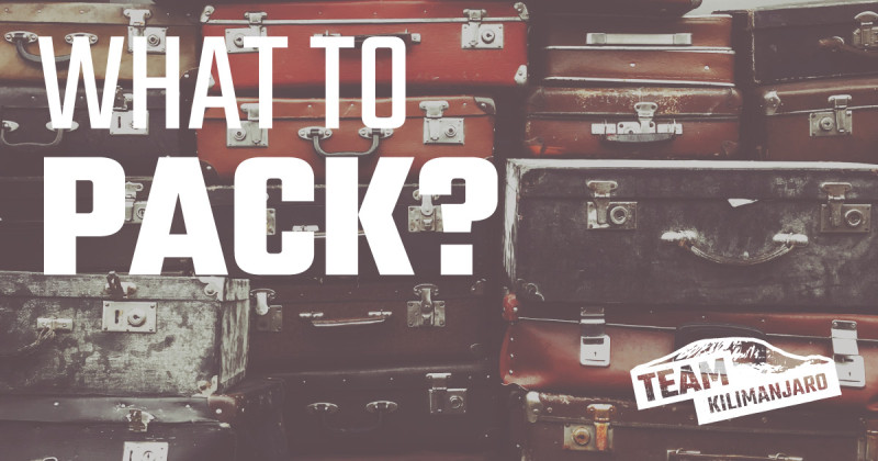 🧳 Packing list